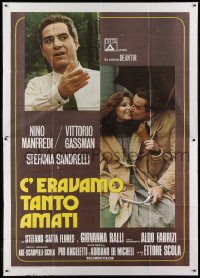 2c282 WE ALL LOVED EACH OTHER SO MUCH Italian 2p 1974 Nino Manfredi, Vittorio Gassman, Sandrelli