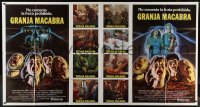 2c021 MOTEL HELL int'l Spanish language 1-stop poster 1980 horror art of victims planted in ground!