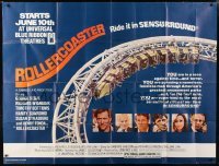 2c060 ROLLERCOASTER subway poster 1977 George Segal, Richard Widmark, Susan Strasberg, Botttoms