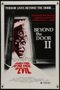 2f096 BEYOND THE DOOR II 1sh 1978 Mario Bava's Schock, the cycle of evil is about to occur again!!