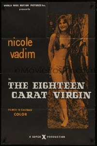 2f273 EIGHTEEN CARAT VIRGIN 1sh 1972 Cherry Sundey, great image of sexy Nicole Vadim!
