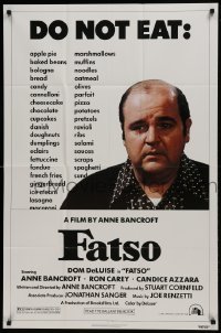 2f306 FATSO 1sh 1980 Dom DeLuise goes on a diet, hilarious best image, directed by Anne Bancroft!