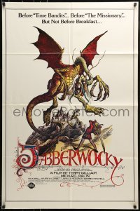 2f471 JABBERWOCKY 1sh R1982 Terry Gilliam, Monty Python, great fantasy monster art!