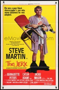 2f480 JERK style B 1sh 1979 Steve Martin is the son of a poor black sharecropper!