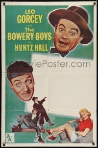 2f526 LEO GORCEY & THE BOWERY BOYS 1sh 1960 Leo Gorcey, Huntz Hall, Masterminds!