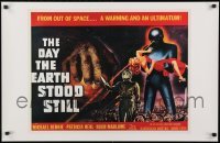 2g719 LOT OF 11 UNFOLDED DAY THE EARTH STOOD STILL 22X34 COMMERCIAL POSTERS 1980s classic art!