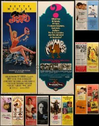 2g636 LOT OF 14 MOSTLY UNFOLDED INSERTS 1970s-1980s great images from a variety of movies!