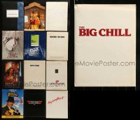 2g336 LOT OF 13 PRESSKITS WITH NO STILLS 1980s-2000s from a variety of different movies!