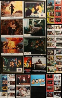 2g193 LOT OF 83 LOBBY CARDS 1960s-1980s incomplete sets from a variety of different movies!