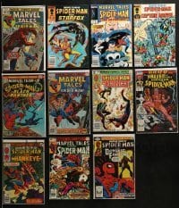 2g398 LOT OF 11 MARVEL COMIC BOOKS 1970s-1980s Spider-Man, Punisher, Hawkeye, Black Panther!