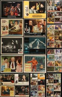 2g200 LOT OF 52 LOBBY CARDS 1960s-1980s great scenes from a variety of different movies!