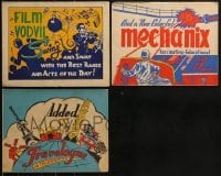 2g258 LOT OF 3 LOCAL THEATER LOBBY CARDS 1930s swing with the best bands & more, cool art!