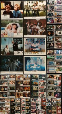 2g182 LOT OF 116 LOBBY CARDS 1960s-1980s incomplete sets from a variety of different movies!