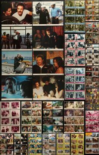 2g165 LOT OF 185 LOBBY CARDS 1950s-1970s complete sets of 8 cards from 23 different movies!