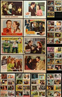 2g198 LOT OF 61 LOBBY CARDS 1940s-1960s great scenes from a variety of different movies!