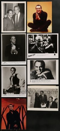 2g530 LOT OF 8 HARRY BELAFONTE 8X10 STILLS 1970s-1990s great portraits of the musician/actor!