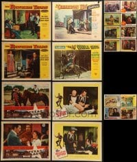 2g225 LOT OF 20 WESTERN LOBBY CARDS 1940s-1960s incomplete sets from a variety of cowboy movies!