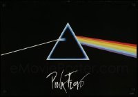 2g689 LOT OF 2 UNFOLDED PINK FLOYD 19X27 COMMERCIAL POSTERS 1980s classic rainbow prism art!