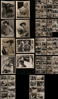 2g425 LOT OF 87 CHARLES STARRETT 8X10 STILLS 1940s-1950s scenes & portraits from his movies!