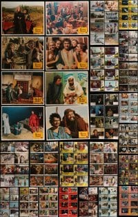 2g164 LOT OF 192 LOBBY CARDS 1950s-1980s complete sets of 8 cards from 24 different movies!