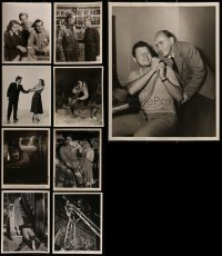 2g524 LOT OF 9 1940S 8X10 STILLS 1940s great scenes from a variety of different movies!
