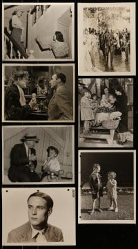 2g542 LOT OF 7 1930S 8X10 STILLS 1930s great scenes from a variety of different movies!