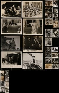 2g452 LOT OF 35 1950S-60S 8X10 STILLS 1950s-1960s great scenes from a variety of different movies!