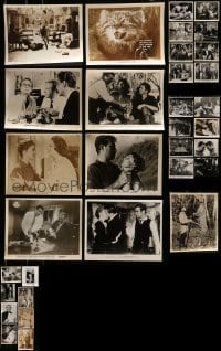 2g457 LOT OF 33 1950S-60S 8X10 STILLS 1950s-1960s great scenes from a variety of different movies!