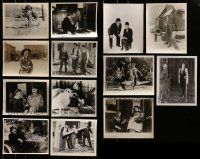 2g605 LOT OF 13 RE-STRIKE AND RE-RELEASE 8X10 STILLS OF SILENT FILMS 1950s-1990s great images!