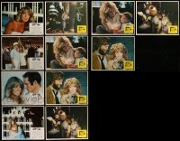 2g241 LOT OF 11 LOBBY CARDS FROM FARRAH FAWCETT MOVIES 1970s incomplete sets from 2 of her movies!
