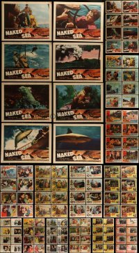 2g172 LOT OF 152 LOBBY CARDS 1950s-1960s complete sets of 8 from 19 different movies!