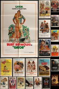 2g136 LOT OF 20 FOLDED 1970S ONE-SHEETS 1970s great images from a variety of different movies!
