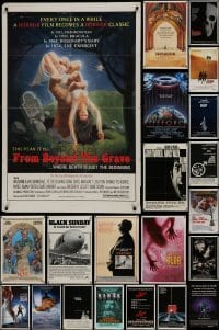 2g126 LOT OF 30 FOLDED ONE-SHEETS 1970s-1980s great images from a variety of different movies!