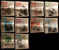 2g383 LOT OF 10 CLASSIC IMAGES #101-110 MAGAZINES 1983-1984 filled with movie images & info!