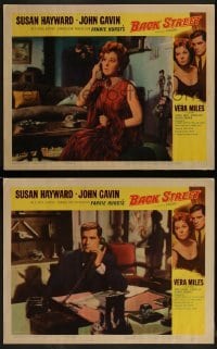 2h800 BACK STREET 2 LCs 1961 Susan Hayward & John Gavin romantic images!