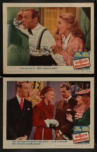 2h801 BARKLEYS OF BROADWAY 2 LCs 1949 Fred Astaire & Ginger Rogers in New York City!