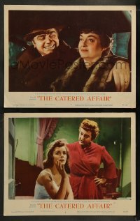 2h810 CATERED AFFAIR 2 LCs 1956 Debbie Reynolds, Bette Davis, Ernest Borgnine!