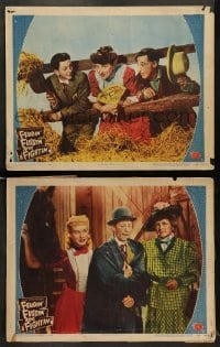 2h833 FEUDIN', FUSSIN' & A-FIGHTIN' 2 LCs 1948 Donald O'Connor, Marjorie Main & Percy Kilbride!