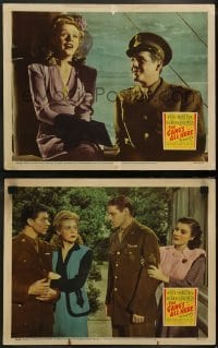 2h848 GANG'S ALL HERE 2 LCs 1943 great images of Alice Faye, Sheila Ryan, Ellison, Willock!