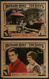 2h957 TEN DAYS 2 LCs 1925 great images of Ashton 'Richard Holt' Dearholt , Hazel Keener!