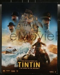 2h005 ADVENTURES OF TINTIN 10 LCs 2011 Steven Spielberg's version of the Belgian comic!