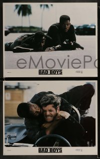 2h037 BAD BOYS 8 LCs 1995 Will Smith, Martin Lawrence, directed by Michael Bay!