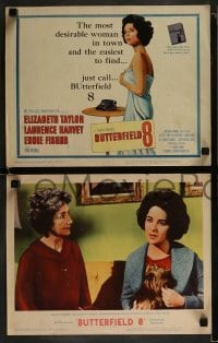 2h072 BUTTERFIELD 8 8 LCs 1960 sexy call girl Elizabeth Taylor is most desirable & easiest to find!