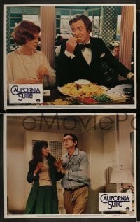 2h073 CALIFORNIA SUITE 8 LCs 1978 Alan Alda, Michael Caine, Jane Fonda, all-star cast!