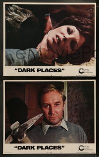2h517 DARK PLACES 5 LCs 1974 Christopher Lee, Joan Collins, Herbert Lom!