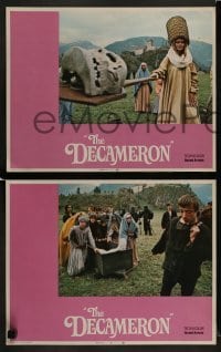 2h104 DECAMERON 8 LCs 1971 Franco Citti, Ninetto Davoli in Pier Paolo Pasolini's Italian comedy!