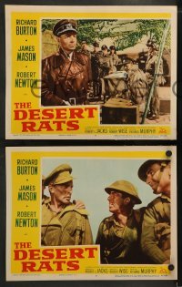 2h589 DESERT RATS 4 LCs 1953 Richard Burton leads Australian & New Zealand soldiers against Nazis!