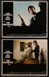 2h699 ENFORCER 3 LCs 1976 Clint Eastwood as tough cop Dirty Harry, Tyne Daly!