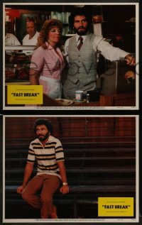 2h133 FAST BREAK 8 LCs 1979 basketball, Gabe Kaplan's having a ball, Harold Sylvester!