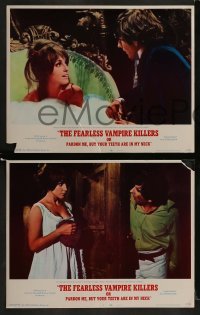 2h598 FEARLESS VAMPIRE KILLERS 4 LCs 1967 Roman Polanski, sexy Sharon Tate, wacky vampire comedy!